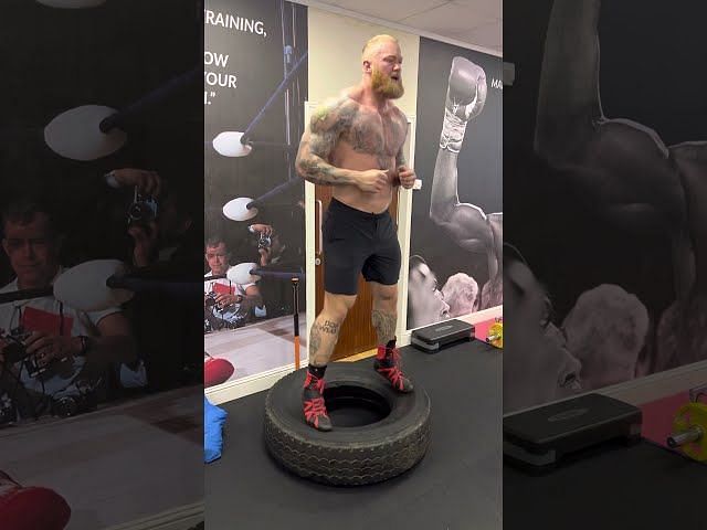 Watch: Thor Bjornsson drops intense training video amidst rumors of a ...