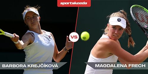 Barbora Krejcikova will face Magdalena Frech in the second round of the Hamburg European Open