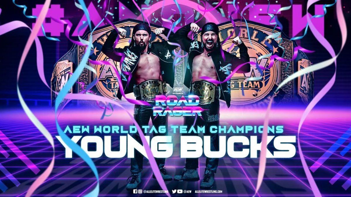The Young Bucks are the two-time AEW World Tag Team Champions