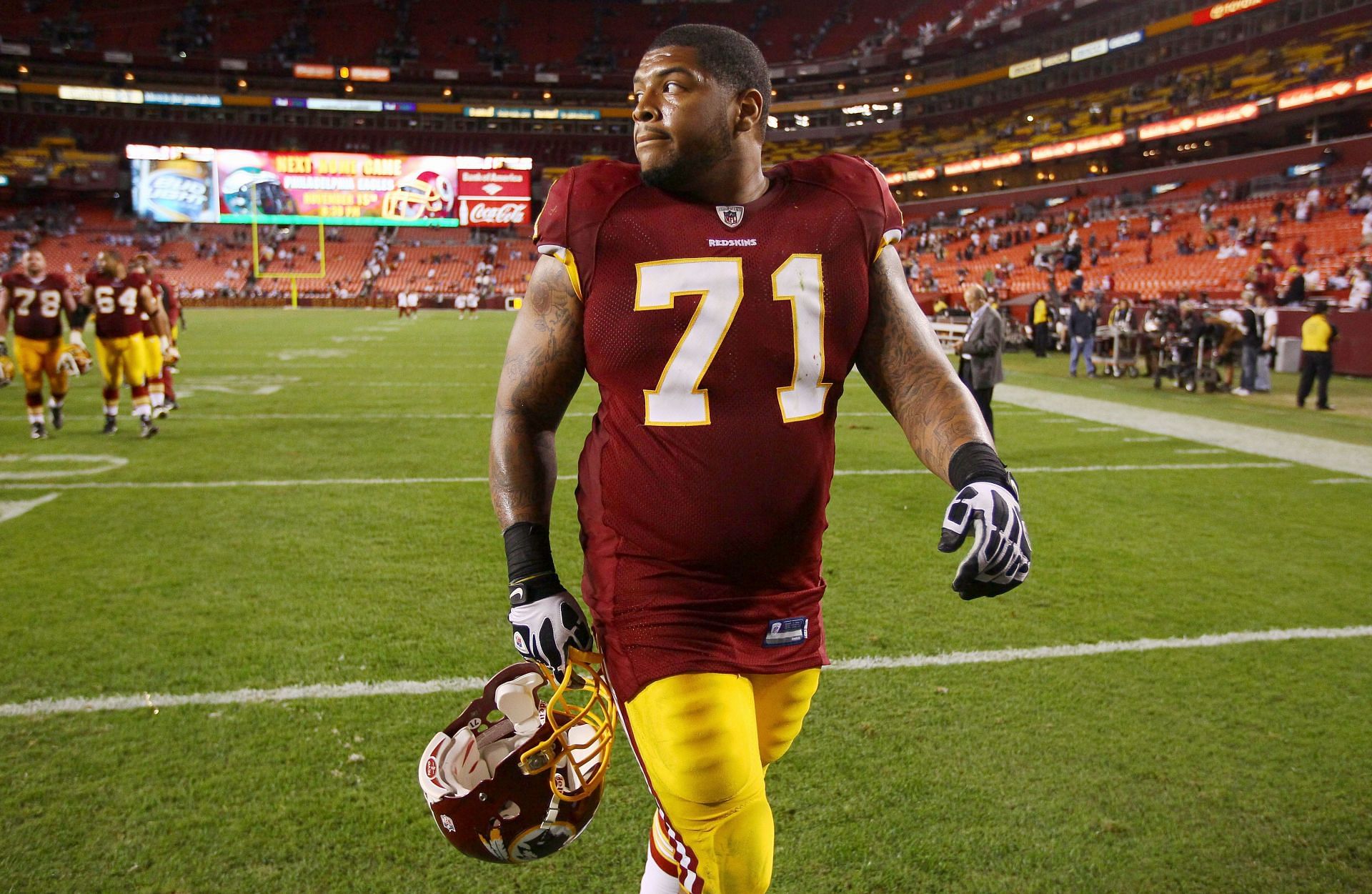 Trent Williams has had to battle cancer during his career