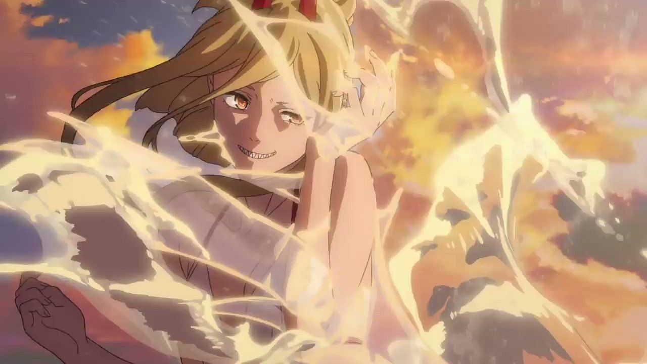 Power as seen in the trailer for the series&#039; anime (Image Credits: Tatsuki Fujimoto/Shueisha, Viz Media, Chainsaw Man)