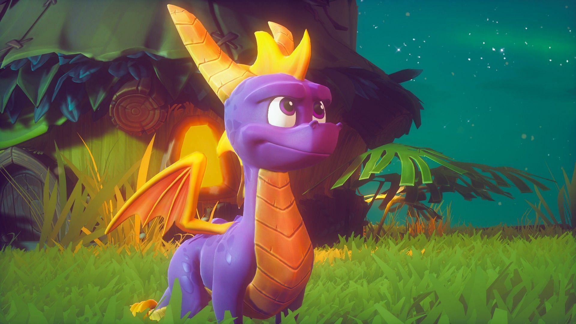 Spyro is a platformer game mascot from the late 90s (Image via Activision)