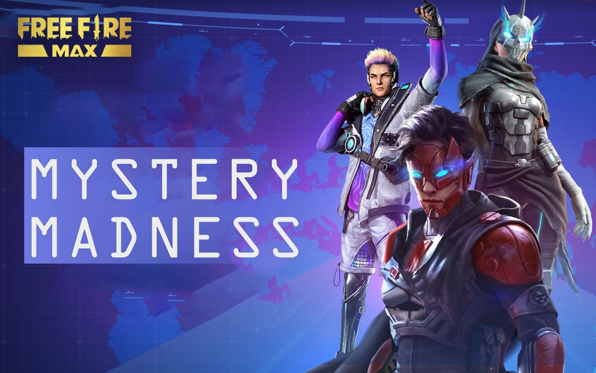 The Mystery Madness event is underway in Free Fire MAX (Image via Sportskeeda)