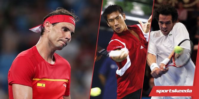 4 unknown players who defeated Rafael Nadal at a Grand Slam