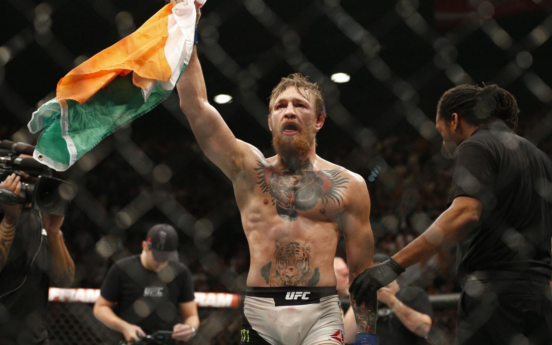 Conor McGregor was involved in a huge fight during International Fight Week in 2015