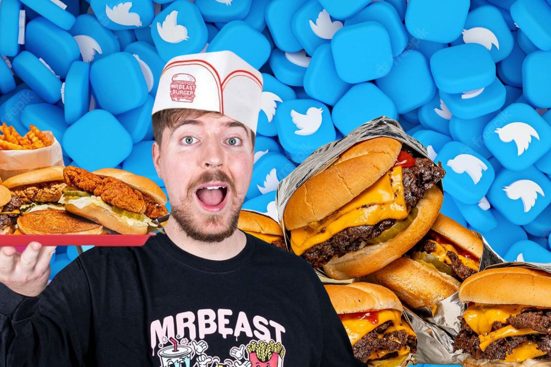 Twitter celebrates MrBeast Burger achieving an incredible milestone (Image via Sportskeeda)