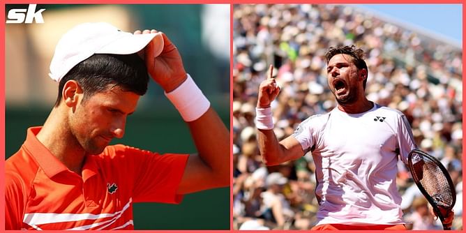 "When Stan Wawrinka's on, he's the one guy I've ever seen that can overpower Novak Djokovic in baseline rallies" - Jimmy Arias