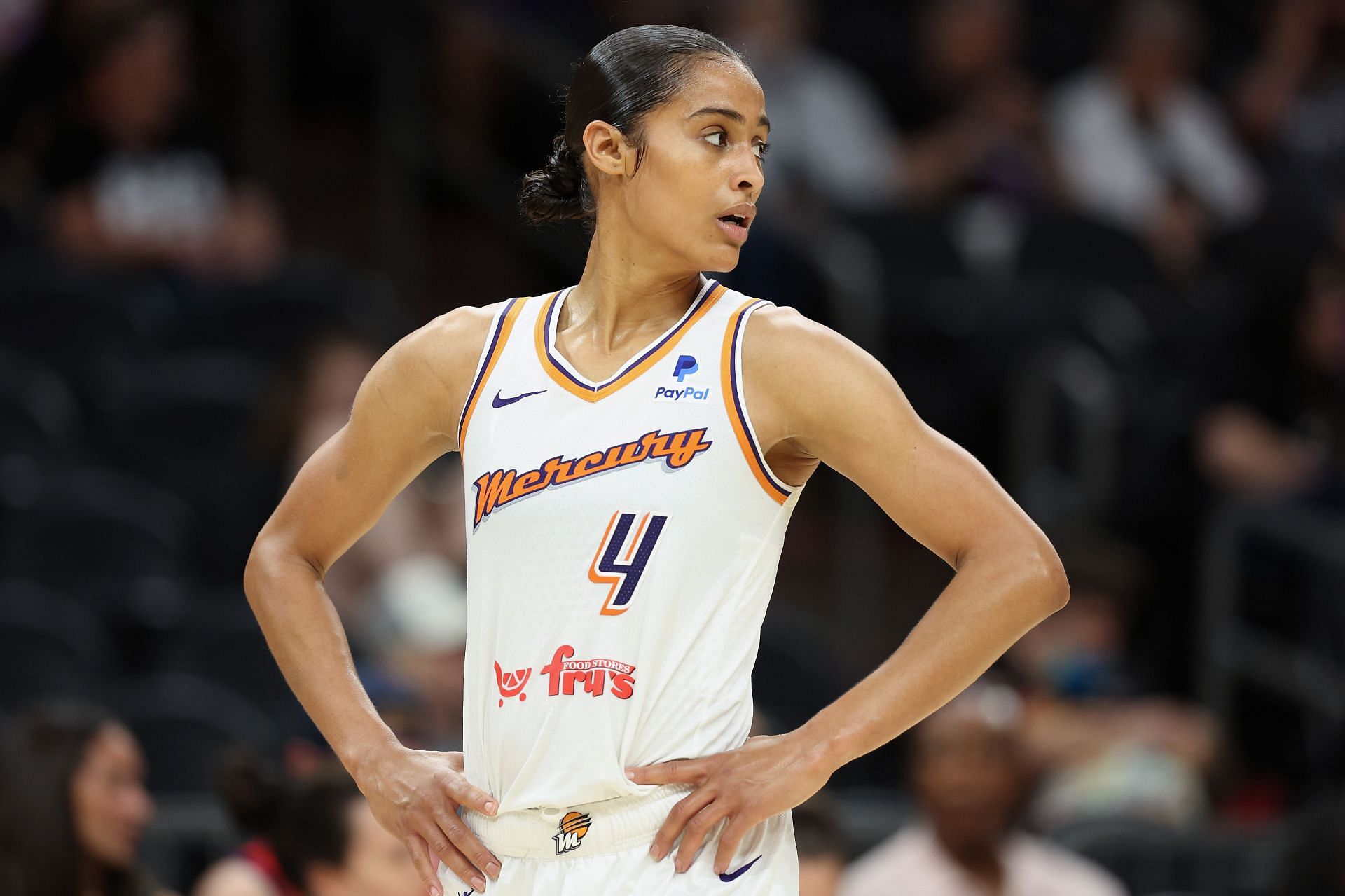 Skylar Diggins-Smith in action for the Phoenix Mercury