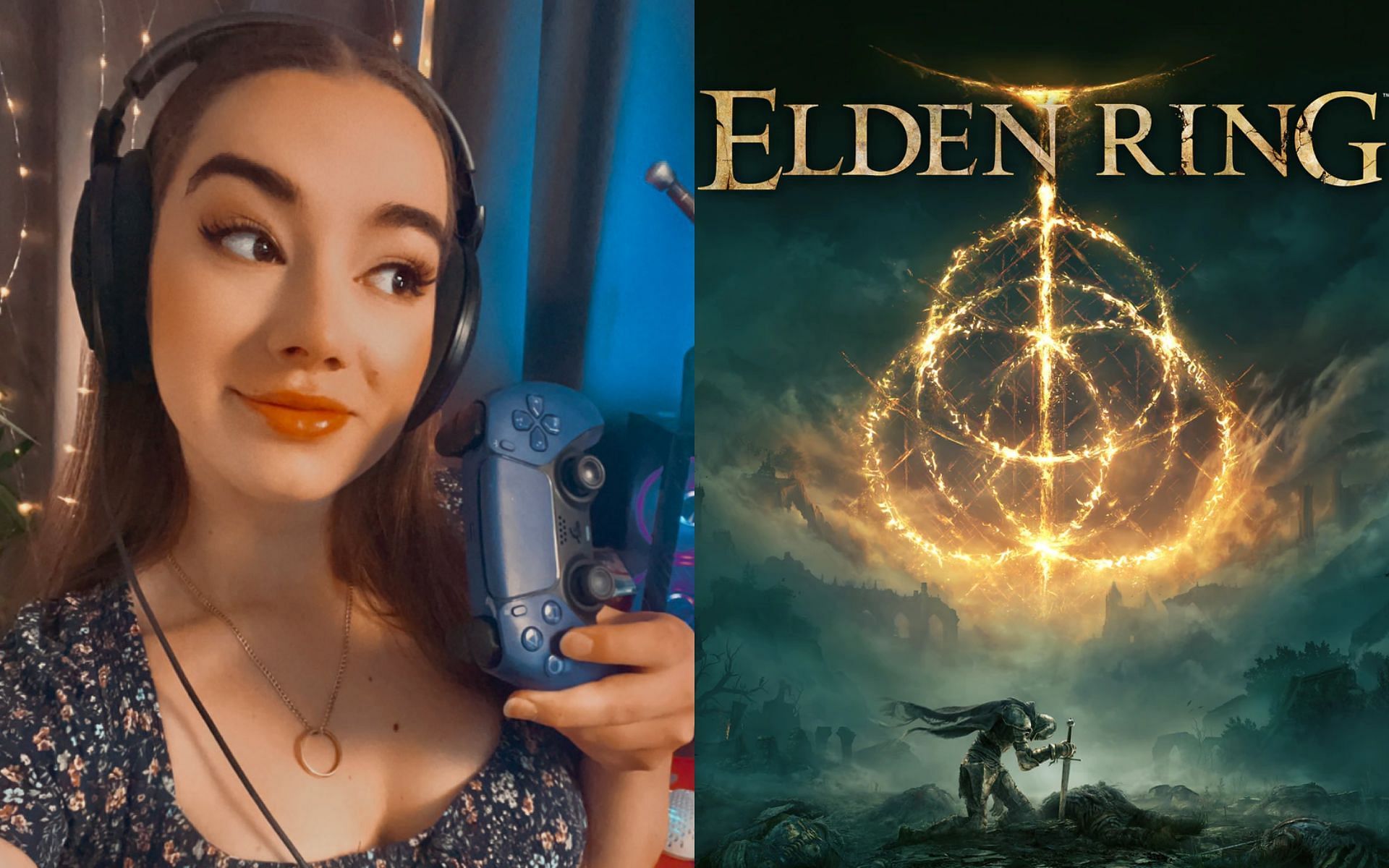 Twitch streamer MissMikkaa defeated all the bosses in Elden Ring with just one hand (Image via Sportskeeda)