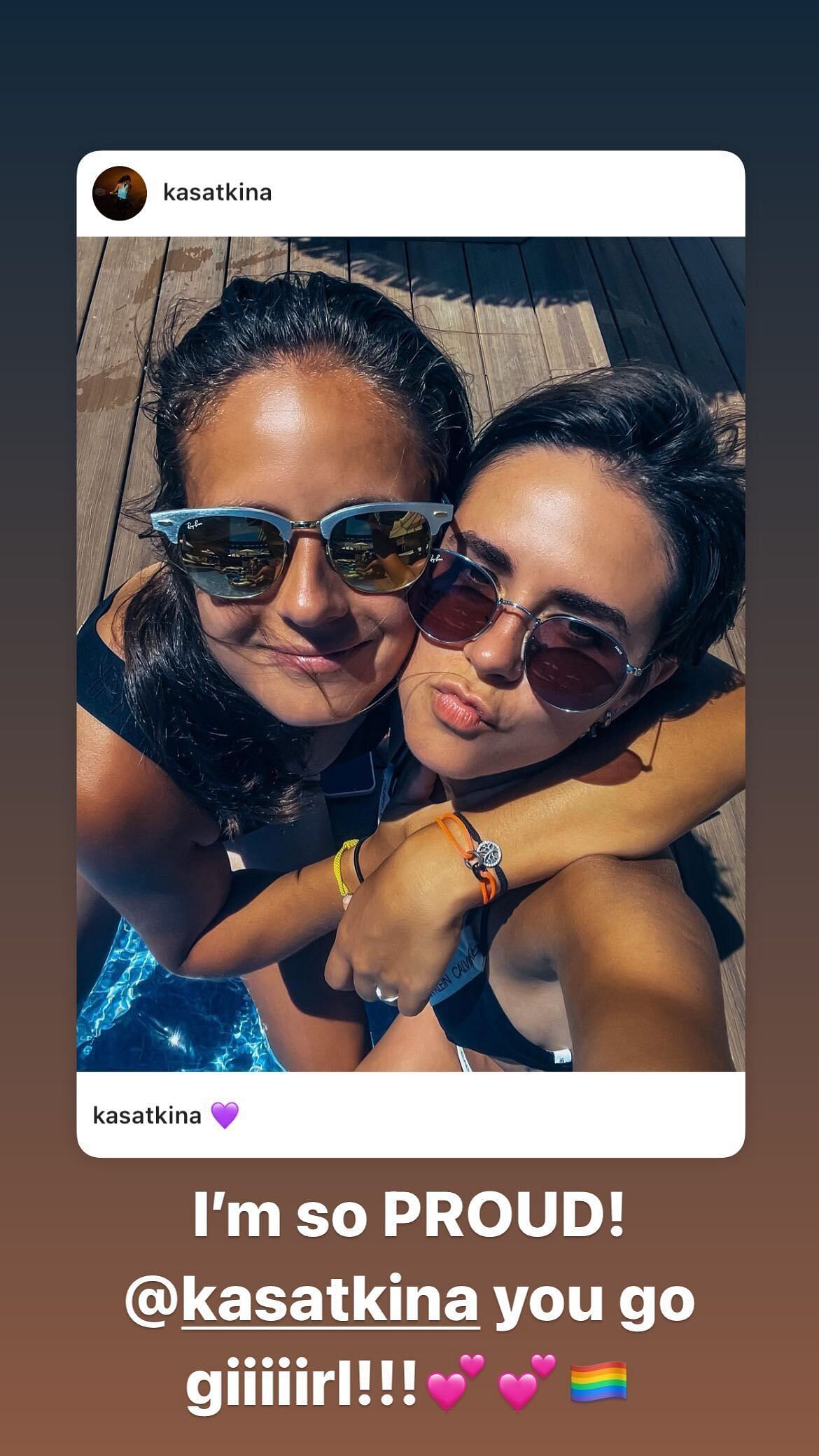 Both Nadya Karpova and Daria Kasatkina are Russians.