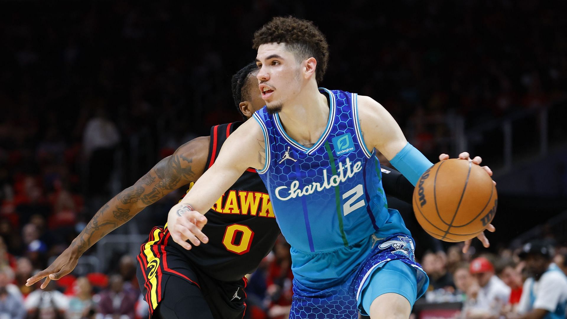 LaMelo Ball of the Charlotte Hornets.
