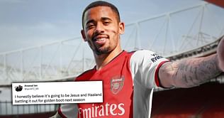 "Doing things I have never seen Auba or Laca do", "Better than Haaland and Nunez" - Arsenal fans go crazy as Gabriel Jesus scores again