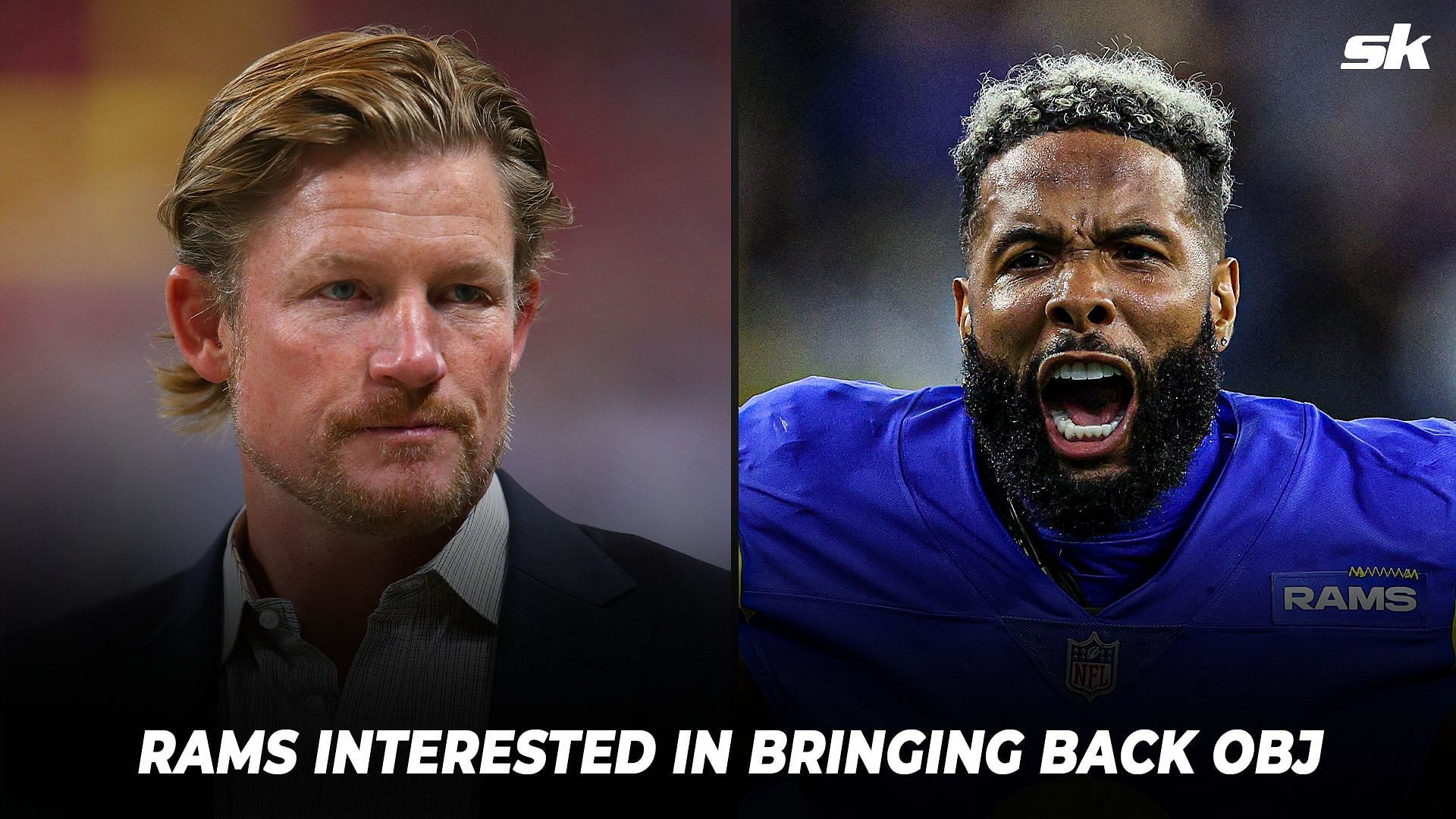 Odell Beckham Jr&#039;s return to Rams a possibility, per GM Les Snead