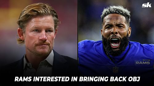 Odell Beckham Jr's return to Rams a possibility, per GM Les Snead