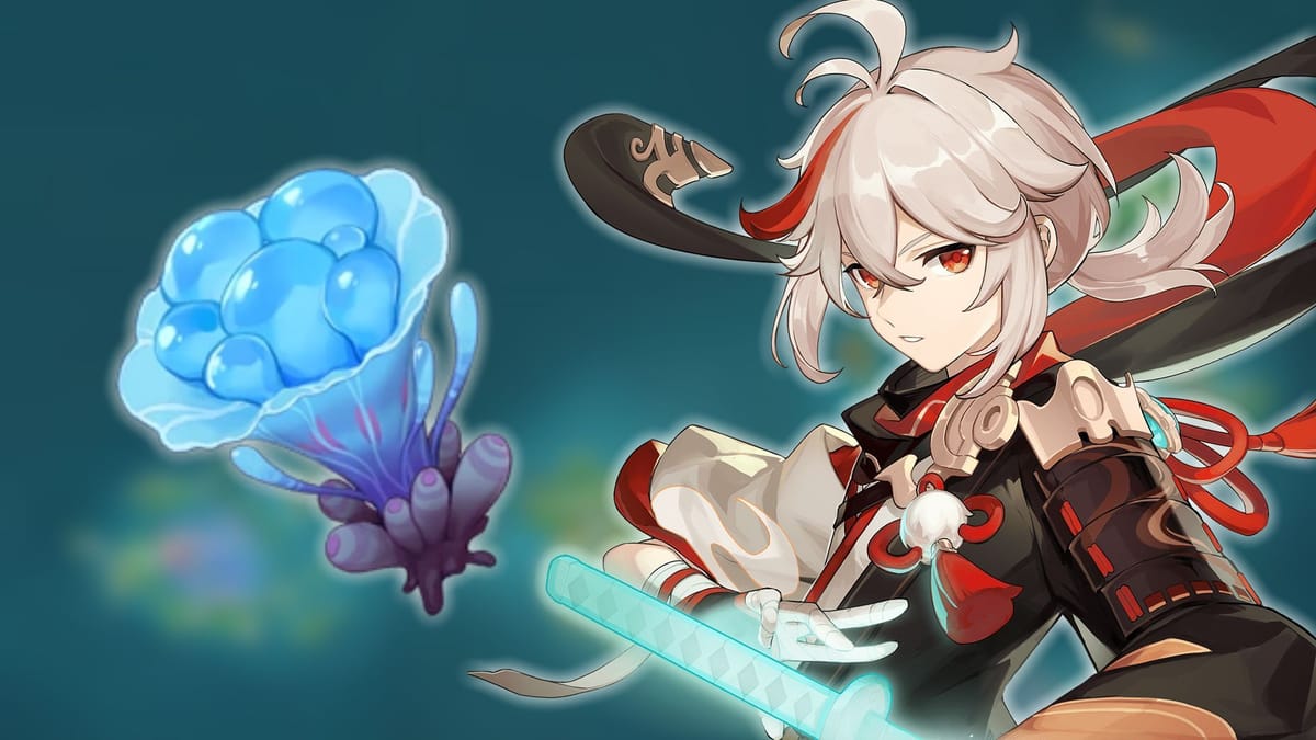 Genshin Impact Sea Ganoderma locations Kazuha’s ascension material details