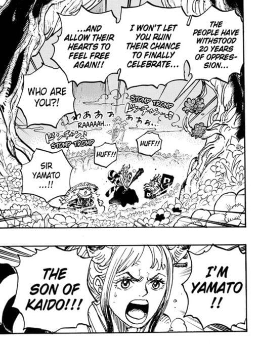 One Piece Chapter 1055 What was Shanks' goal in coming to Wano?