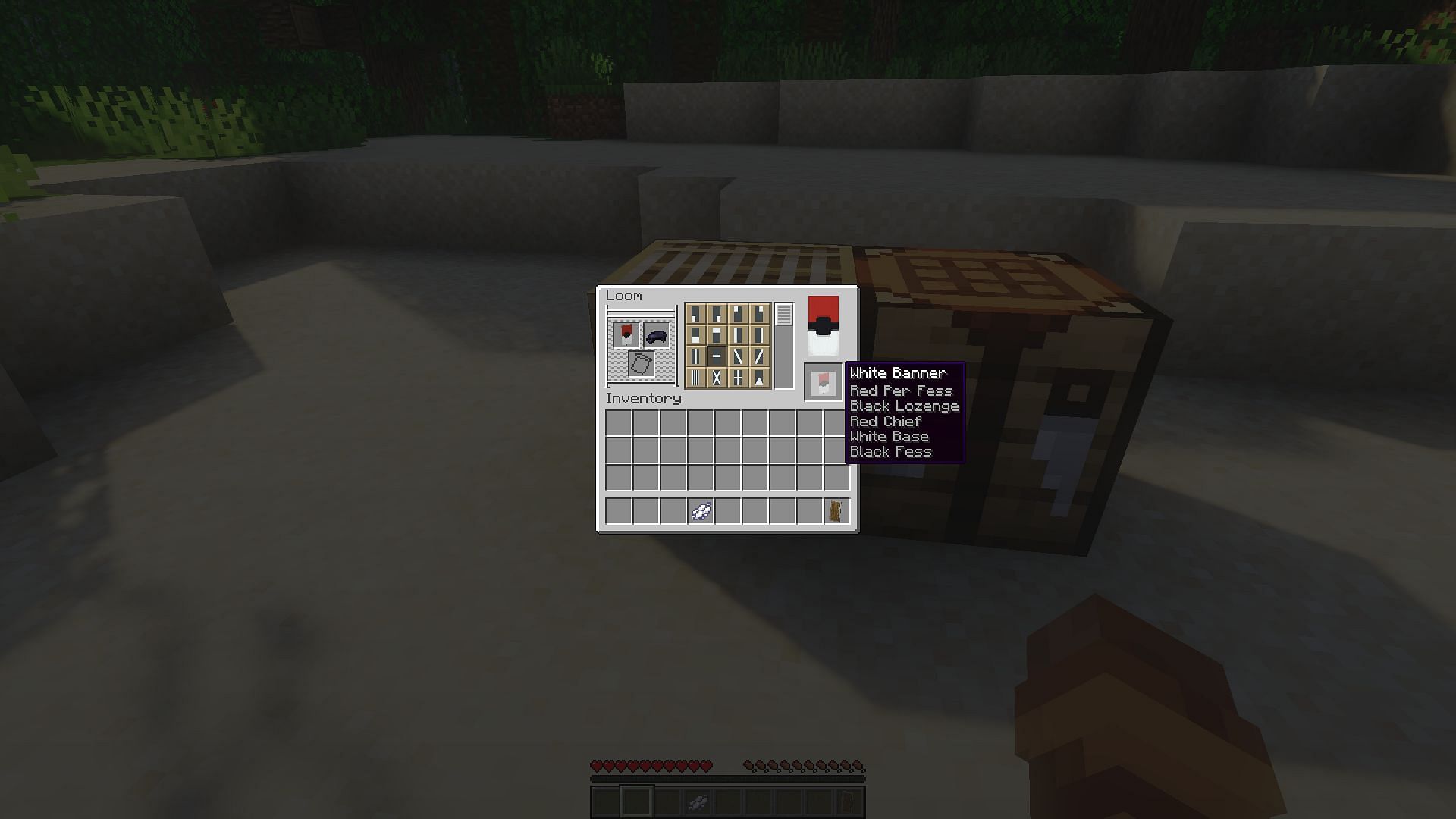 The seal of the design is placed next (Image via Minecraft)