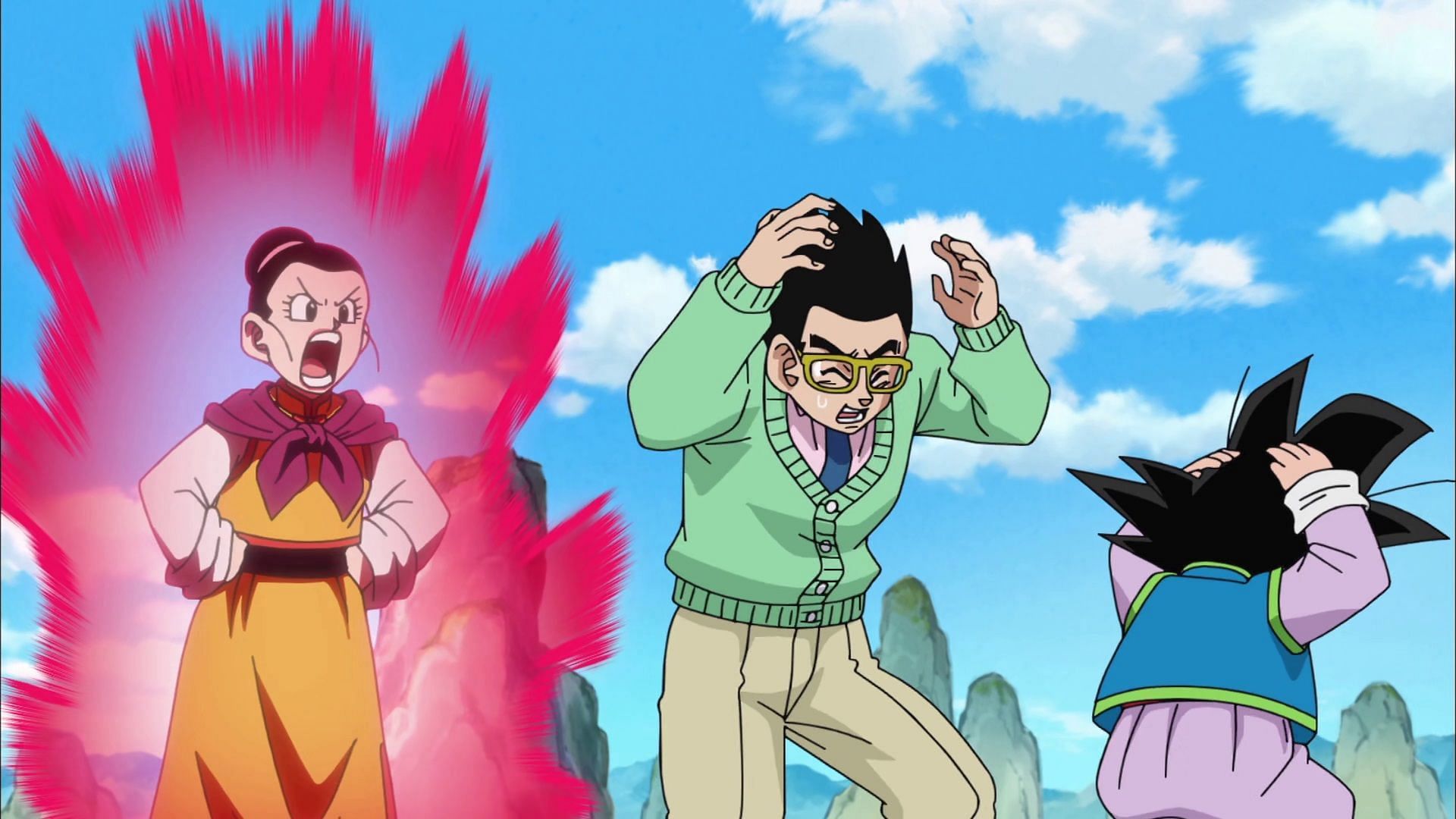 Only Chi-Chi can keep her family in order (Image via Akira Toriyama/Shueisha, Viz Media, Dragon Ball Super)