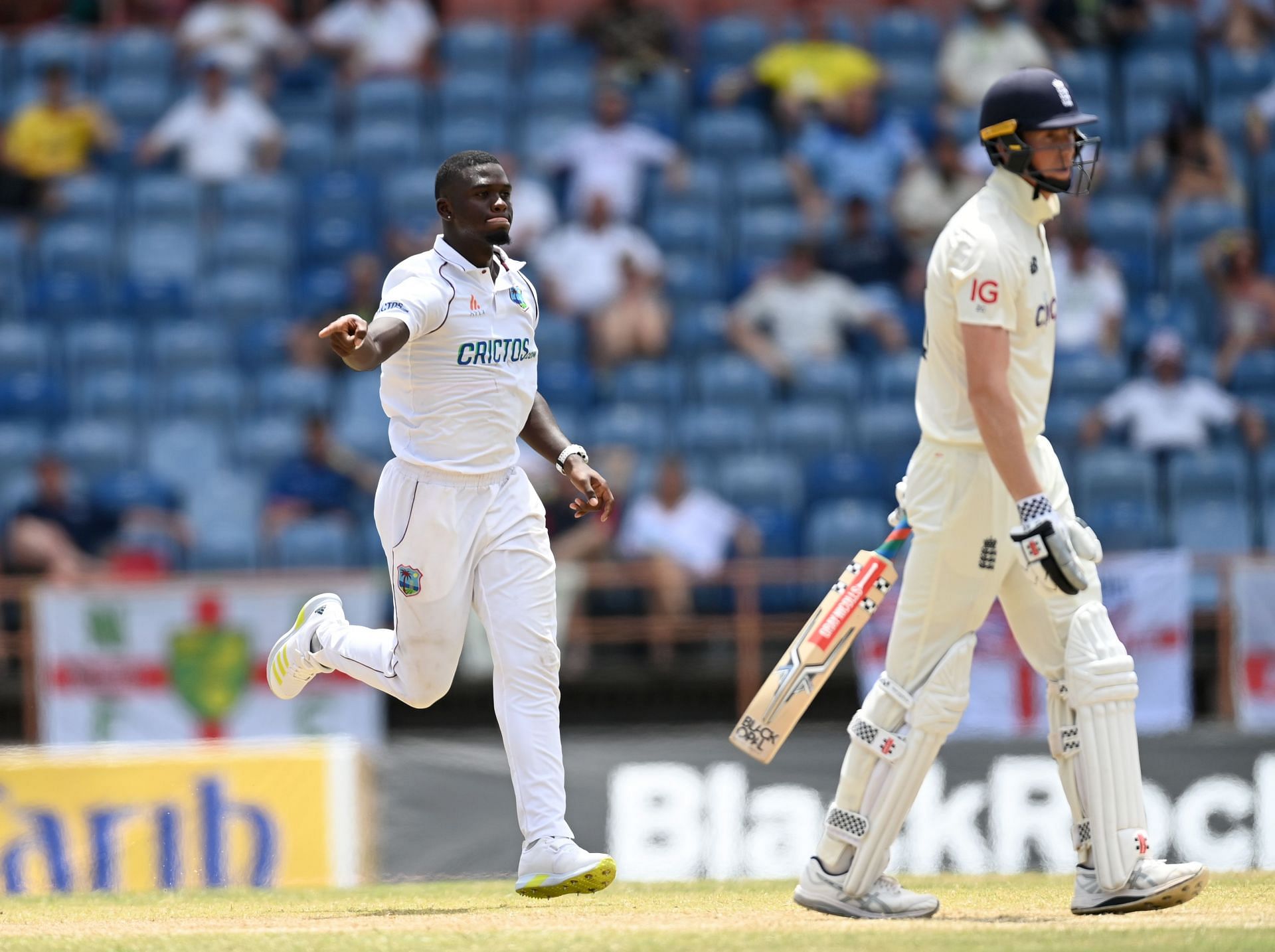 Jayden Seales will take the new ball for West Indies.