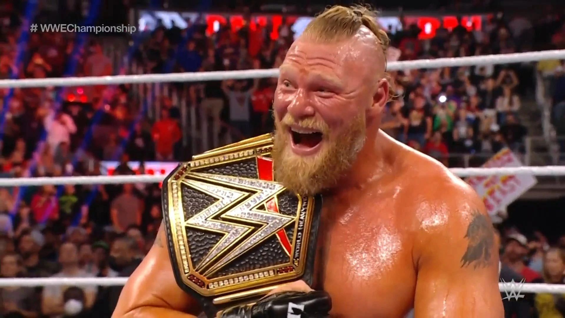 Brock Lesnar has enjoyed a career littered with world title wins