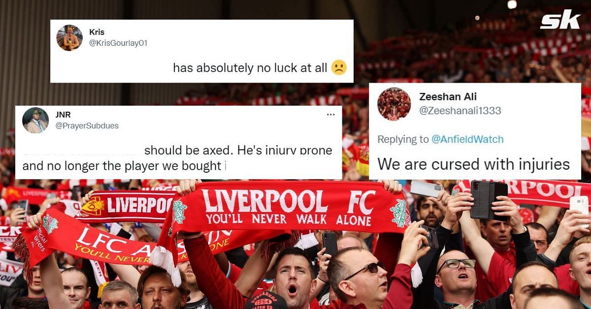 Reds fans seemed disappointed with Alex Oxlade-Chamberlain&#039;s latest injury.