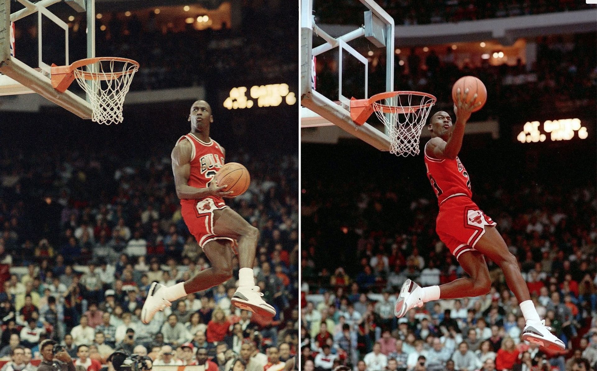 Young basketball fans may have forgotten how insanely athletic young Michael Jordan was. [Photo: The Epoch Times]