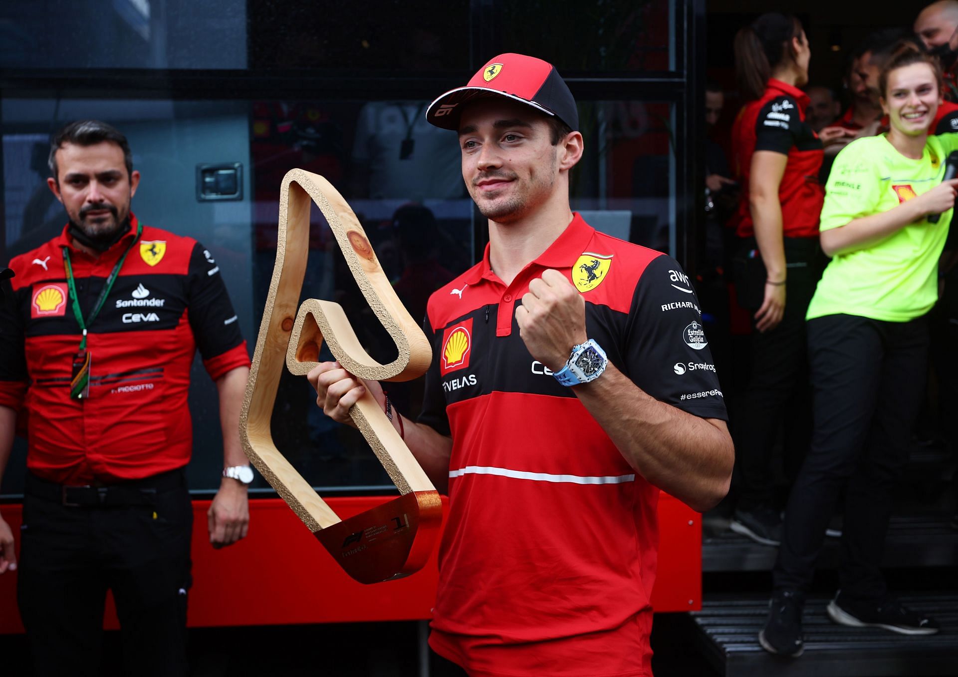 Charles Leclerc&#039;s win made it two in a row for the team.