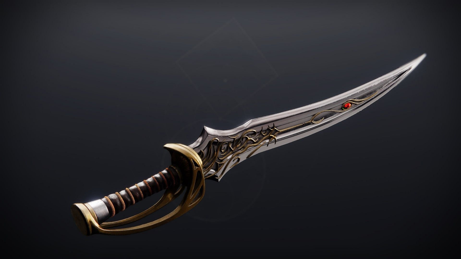 The Sunrise Saber Weapon Ornament (Image via Bungie)