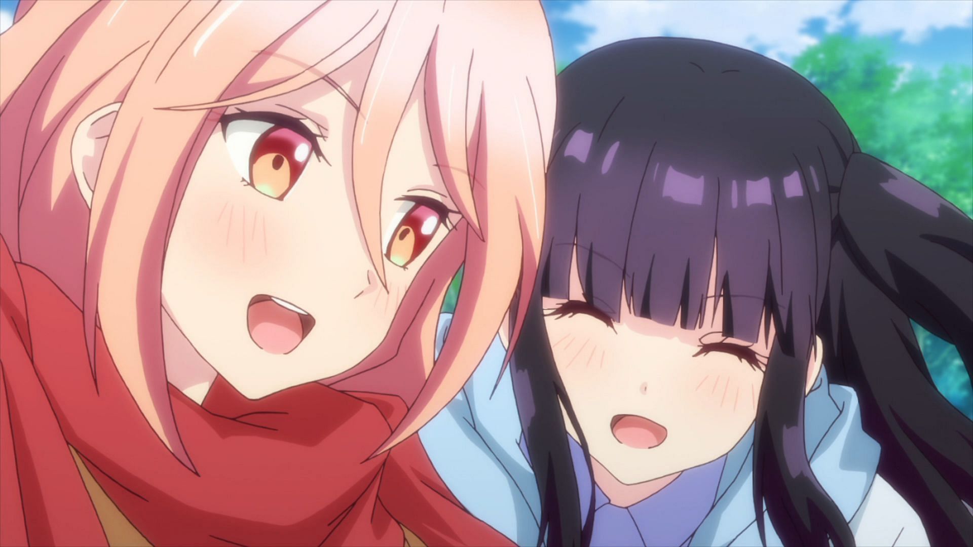 Hotaru and Yuma as shown in the anime (Image via Netsuzou Trap)