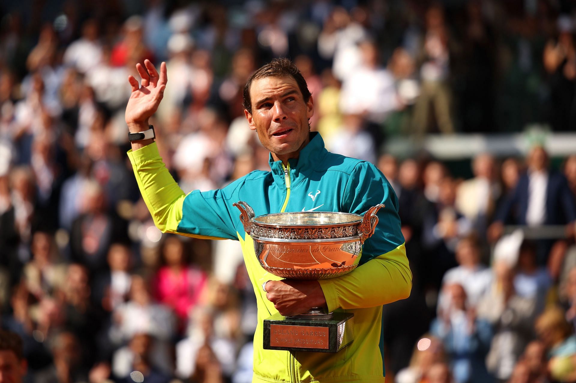 Rafael Nadal has the opportunity to win three Grand Slams this year.