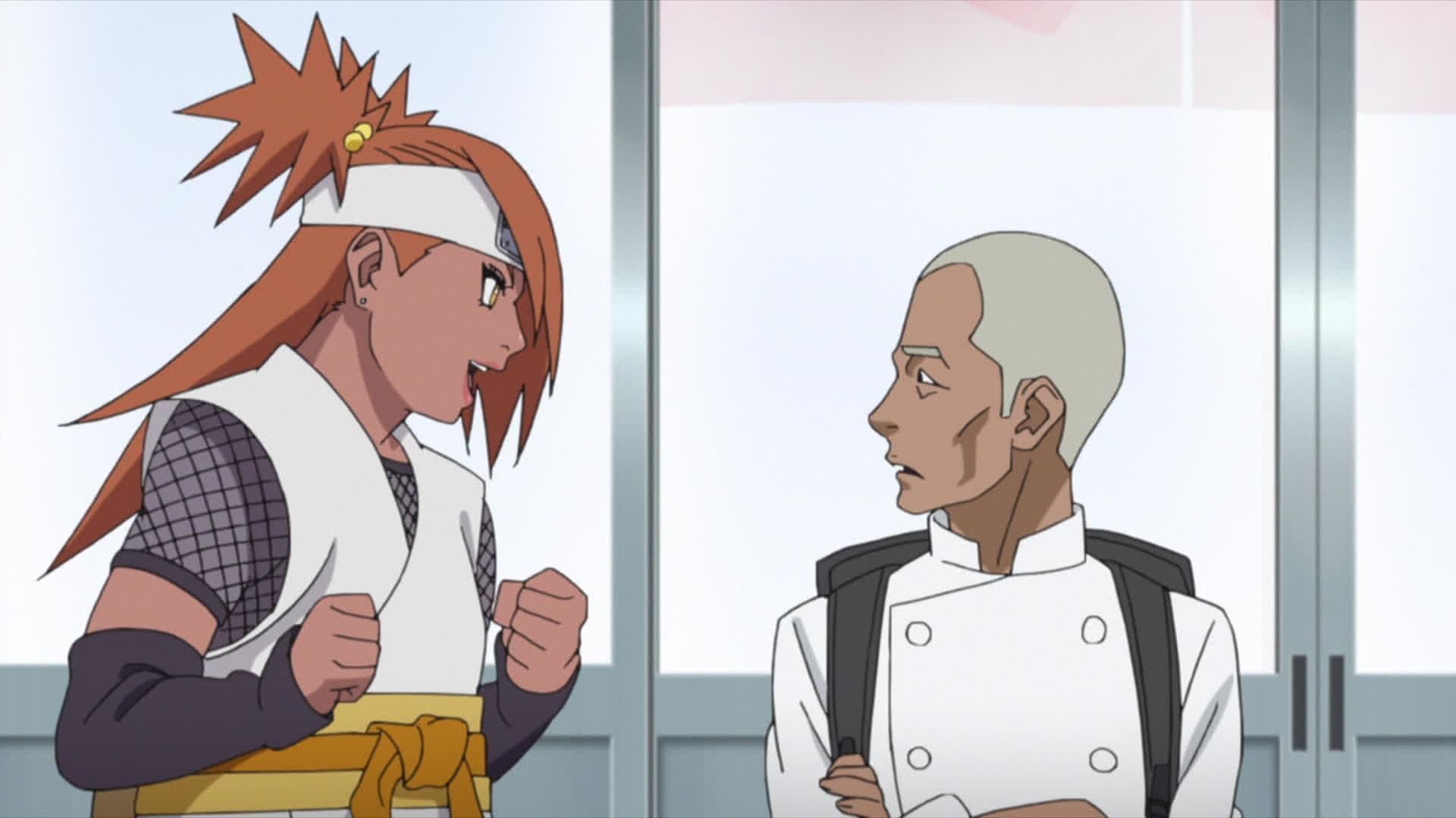 Chocho and Inojin will become chefs for a day in Boruto Episode 256 (Image via Masashi Kishimoto/Shueisha, Viz Media Boruto: Naruto Next Generations)