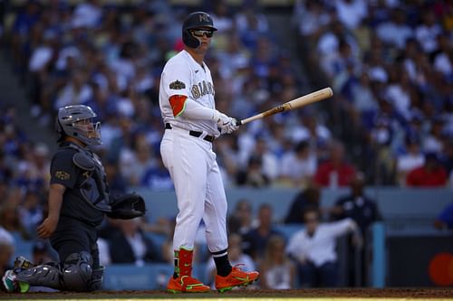 Joc Pederson leads the Giants with 17 home runs.