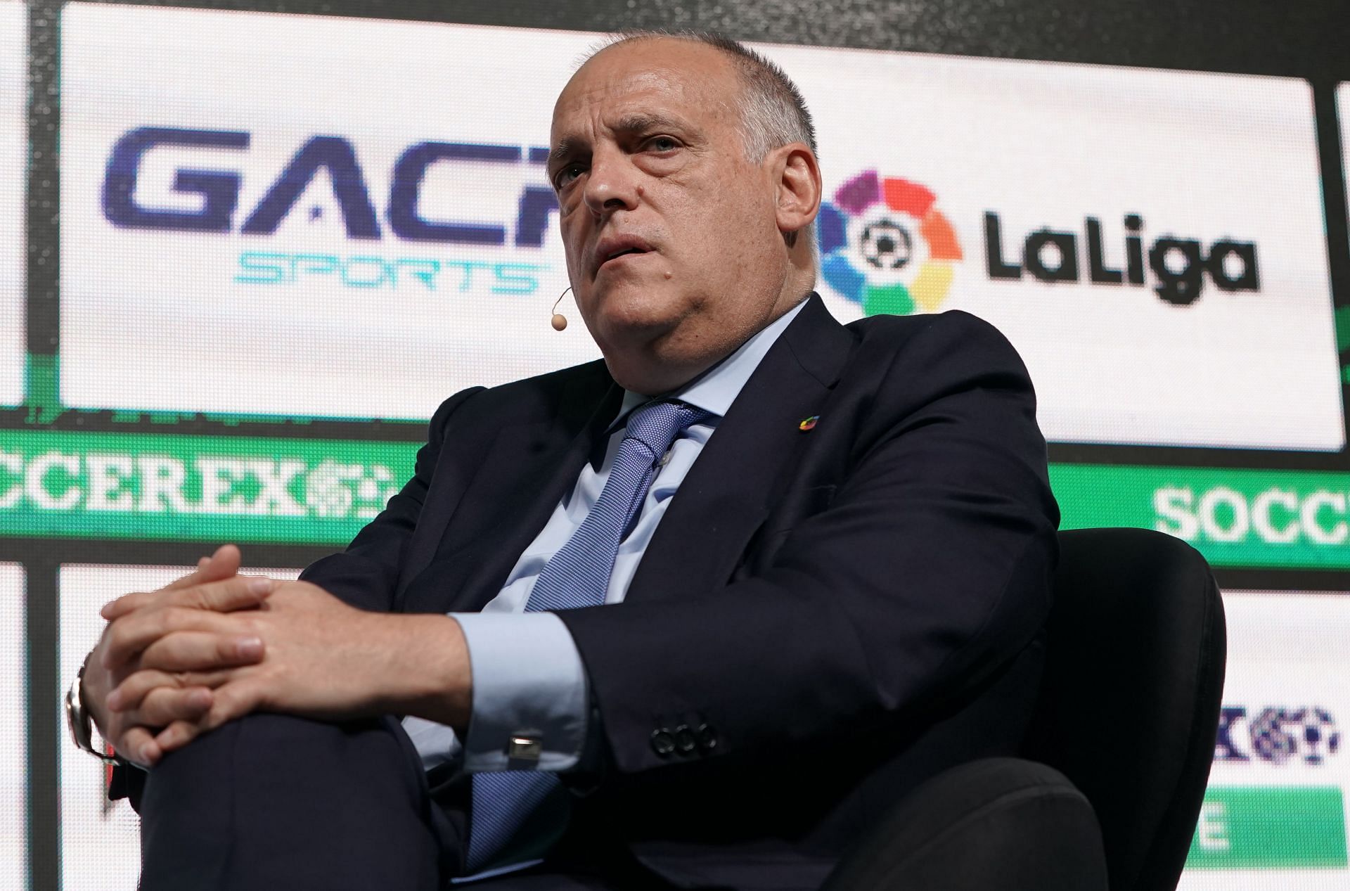 Javier Tebas has no intention of dropping his war with the Parisians anytime soon.