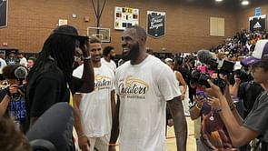 "He coulda dropped 60 on your head for fun", "I could never get cooked like this that's embarrassing" - Fans don't hold back in reacting to Drew League player's comments on playing against LeBron James