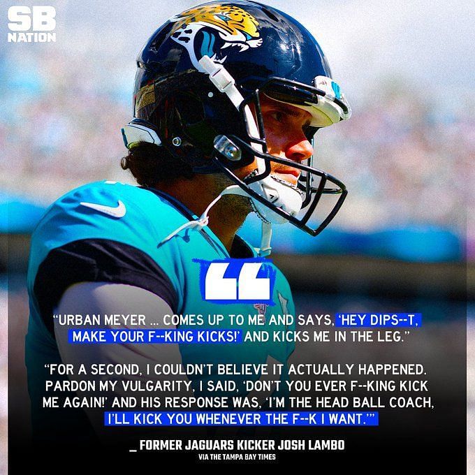 Jaguars star roasts Urban Meyer