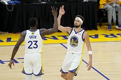 “He’s better than Kawhi… He, not Klay Thompson has been the second most important piece of the Warriors dynasty” - Nick Wright says Draymond Green is the best defensive player of this era