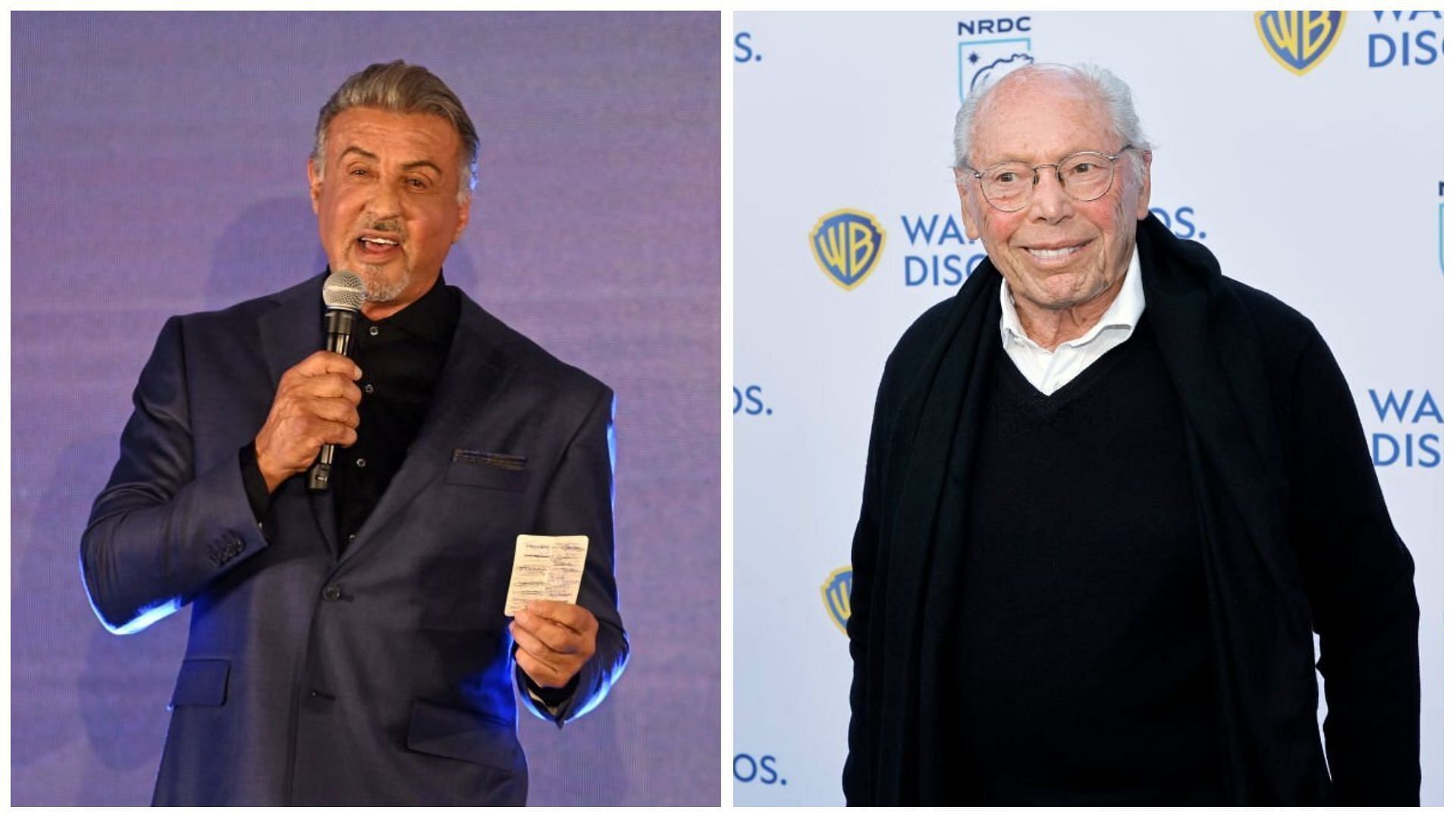 Sylvester Stallone has asked back the rights of the Rocky franchise from Irwin Winkler (Images via Dave J Hogan and Kevin Winter/Getty Images)