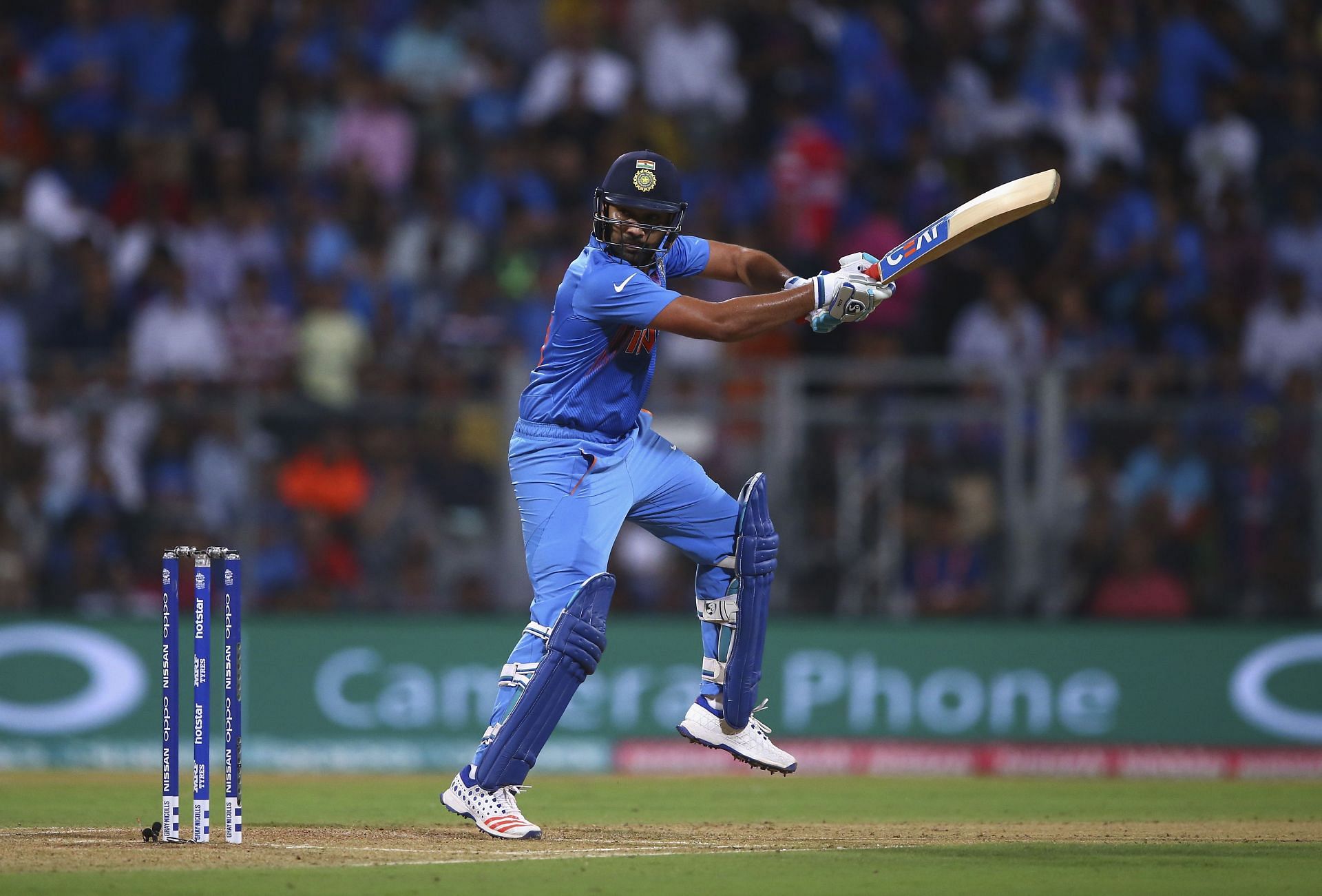 Rohit Sharma in action at the ICC World Twenty20, 2016 (Getty Images)