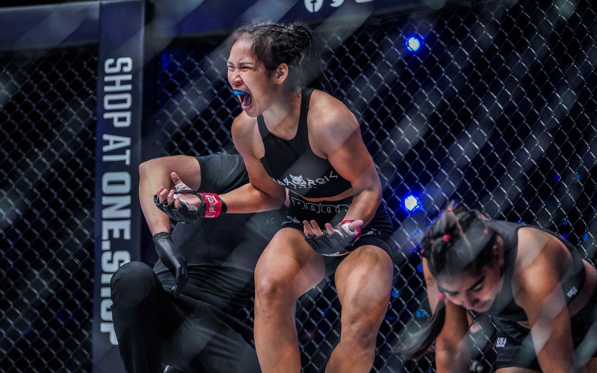 &#039;Wondergirl&#039; Fairtex came out victorious in MMA debut [Credit: ONE Championship]