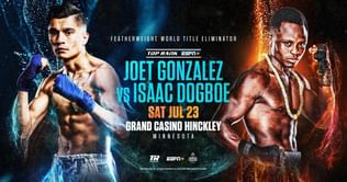Gonzalez vs. Dogboe fight time in 25 countries - USA, UK, Canada, India, Japan, Bangaldesh, Singapore, and more