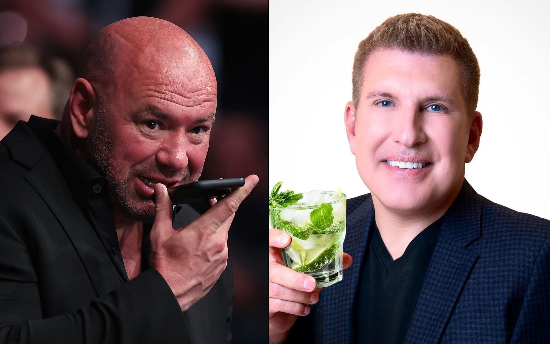 Dana White (left) Todd Chrisley (right) (image courtesy@toddchrisley Instagram)