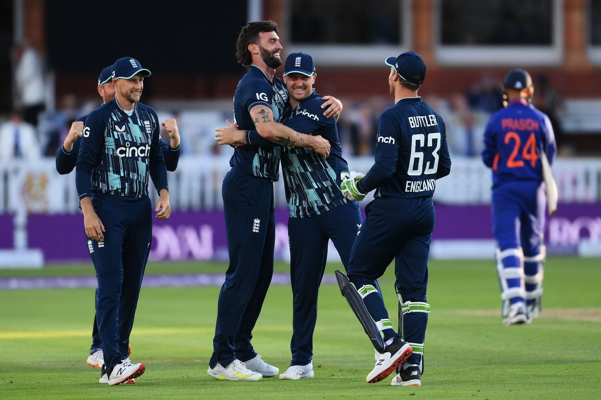 England won the second One Day International by 100 runs