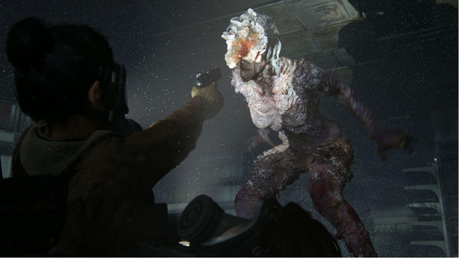 A Clicker from The Last of Us Part II (Image via Naughty Dog)