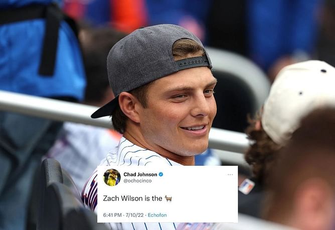 "Zach Wilson is the GOAT" - NFL players in awe of Jets QB after ex-girlfriend reveals he had an affair with his mom's best friend