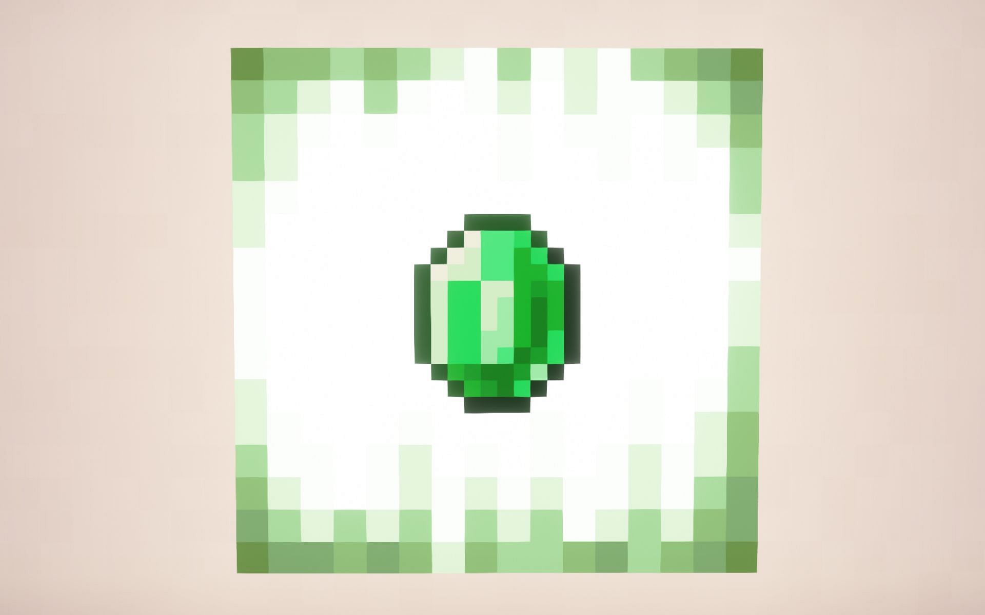 Emeralds are the only currency in the game (Image via Minecraft 1.19 update)