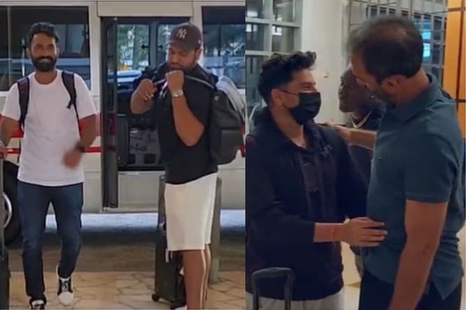 [Watch] Team India T20I squad land in Trinidad ahead of five-match series against West Indies