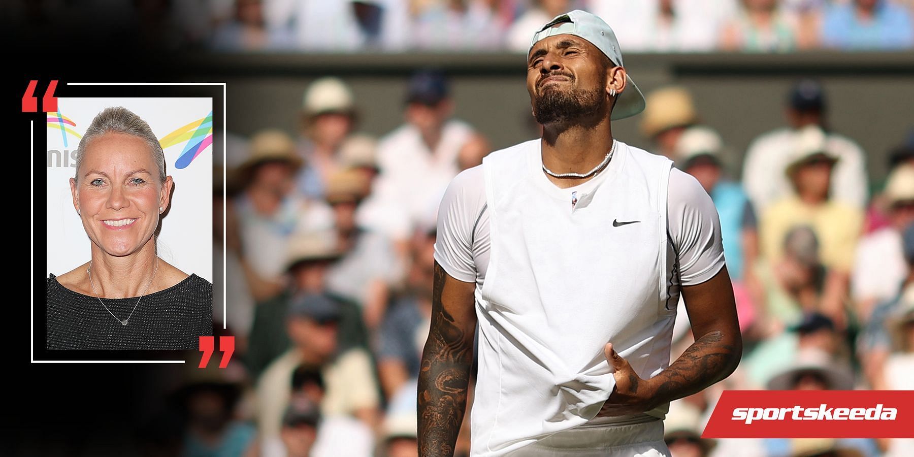 Rennae Stubbs OLY criticizes Nick Kyrgios for his behavior in the final