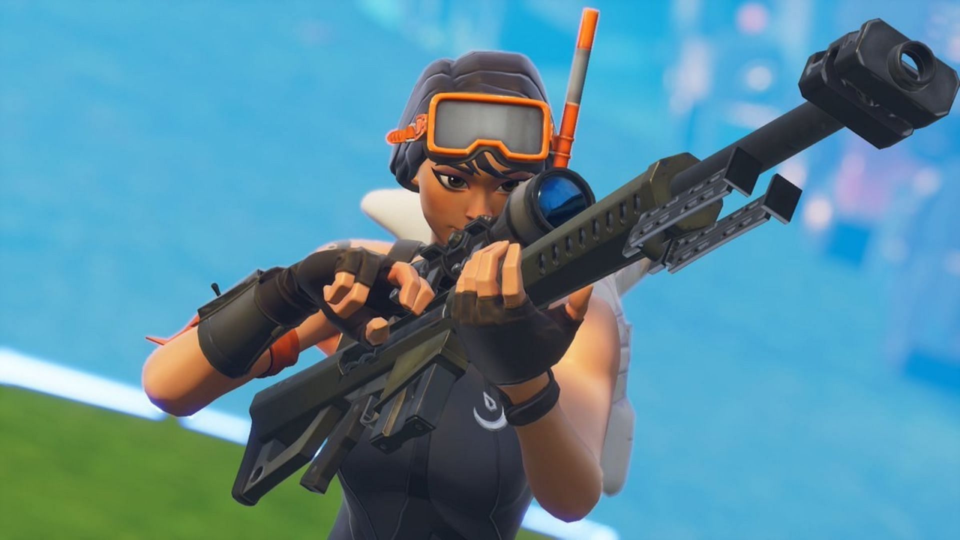 Aim assist in Fortnite is currently glitched in some situations (Image via Epic Games)