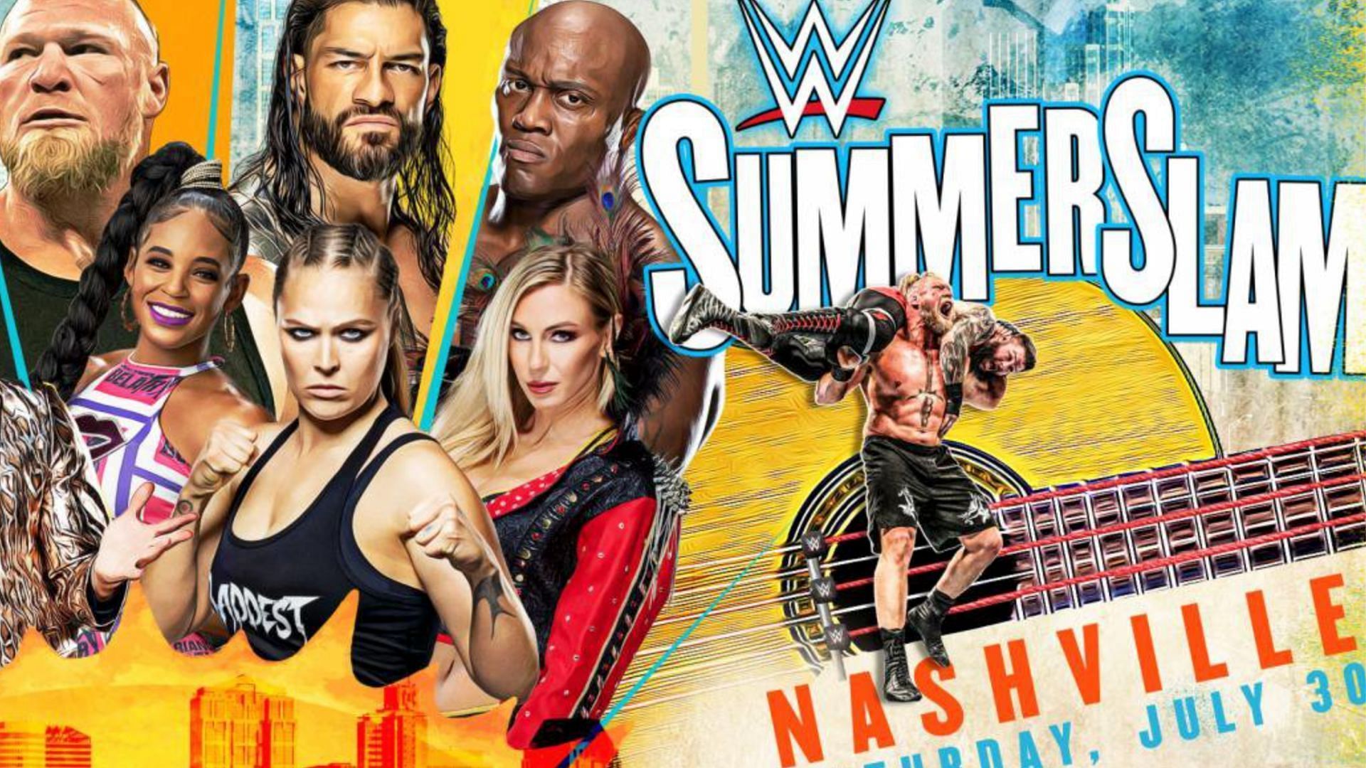 WWE SummerSlam 2022 will air tonight from Nashville