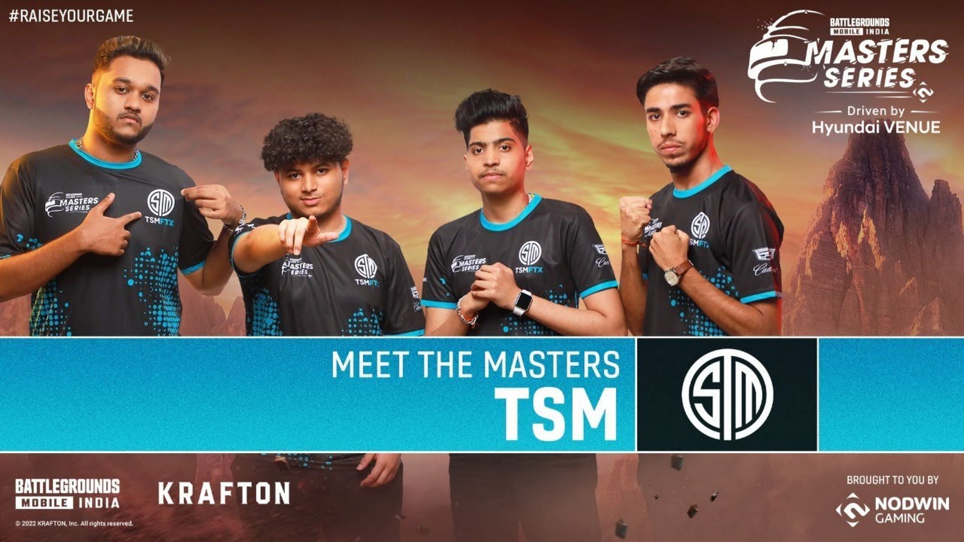 TSM failed to qualify for BGMI Masters Series Weekly finals (Image via Nodwin Gaming)